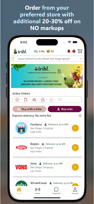 Tribl Shopping Screenshot 1