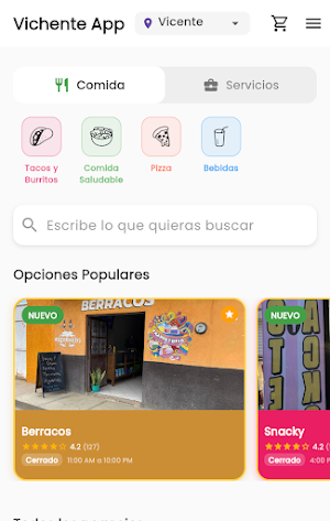 Vichente App Screenshot 0