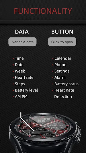 Grey Camouflage For Wear OS Screenshot 1