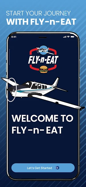 Fly-n-Eat: Pilot Dining App Screenshot 0