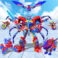 Spider Robot Transformer Car