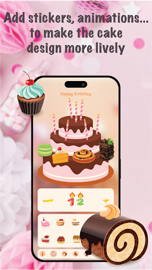 Cake Maker: DIY Birthday Cake Screenshot 2