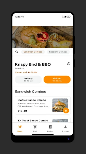 Krispy Bird & BBQ Screenshot 1