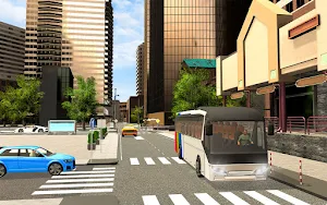 Coach Bus 3D Simulator- Public Bus Driving Screenshot 2