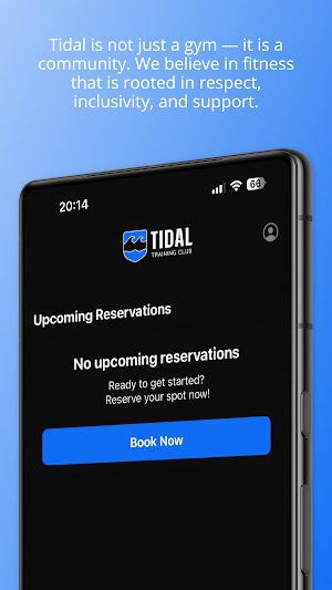 Tidal Training Club Screenshot 2