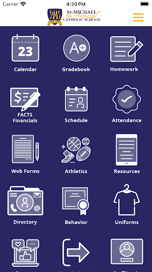 St Michael Catholic School NC Screenshot 2