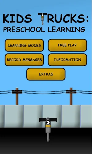 Kids Trucks Preschool Learning Screenshot 0
