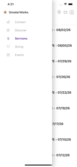 Greater Works Church, Inc. Screenshot 1