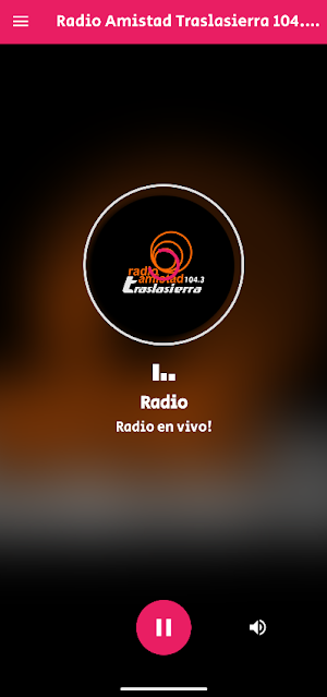 Amistad Traslasierra 104.3 Screenshot 3