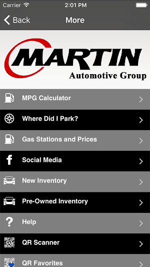 Martin Automotive Group Screenshot 1