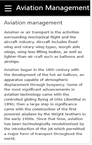 Aviation Management Screenshot 2