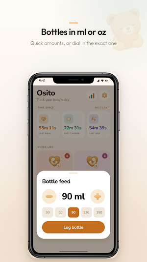Osito: Baby Tracker Screenshot 2