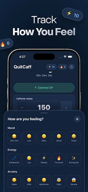 QuitCaff: Caffeine Tracker Screenshot 3