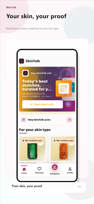 Skintalk Cosmetic Reviews Screenshot 0