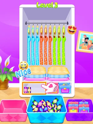 Fill the Closet - Organize Fun Screenshot 1