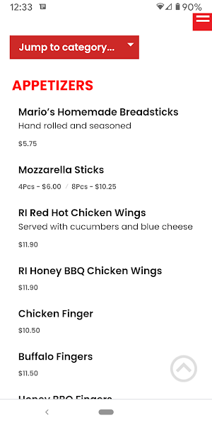 Mario's Northend Pizzaria Screenshot 1