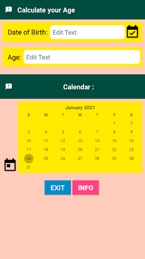 calculate your age Screenshot 3