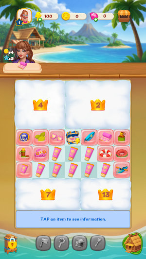 Beach Bliss: Merge Puzzle Screenshot 0