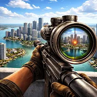 Sniper City Defense FPS Game