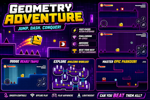 Adventure Geometry World Screenshot 0