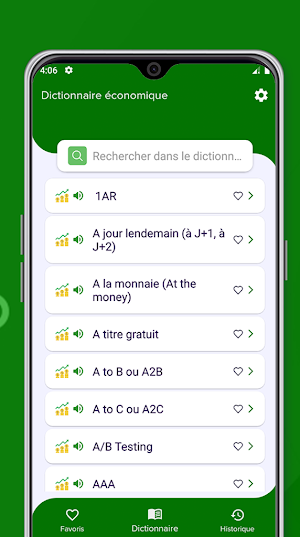 Dictionnaire économique Screenshot 0