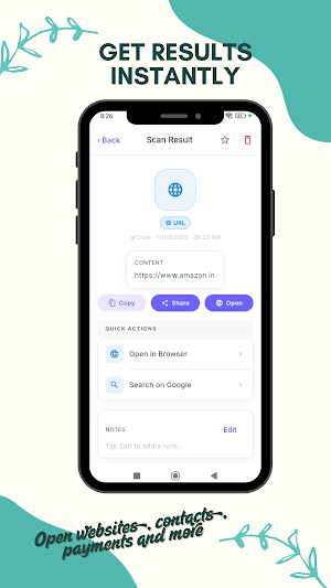 SankcyQR – Fast QR Scanner Screenshot 1