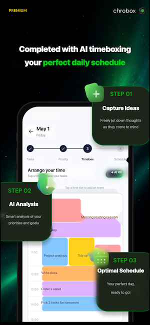 Chrobox: Timeboxing & Blocker Screenshot 1