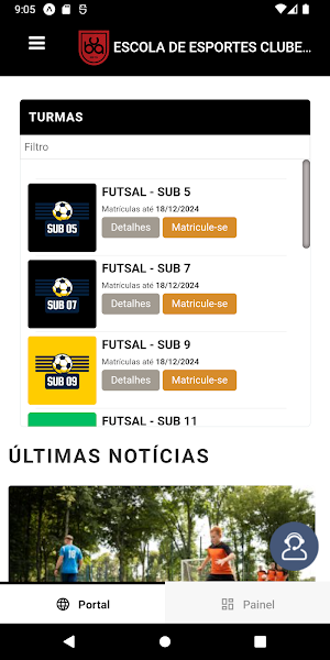 Escola de Esportes Clube UBA Screenshot 1