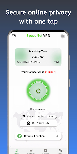 SpeedNet VPN Fast, Secure Screenshot 2