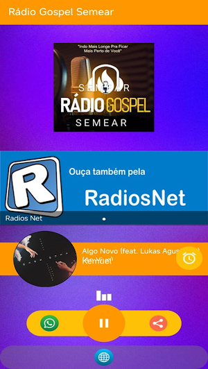 Rádio Gospel Semear Screenshot 0