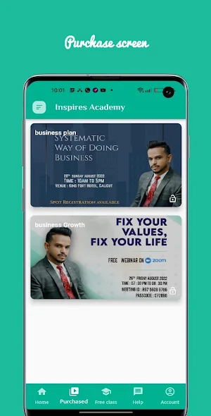 Inspires Academy Screenshot 1