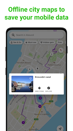 Alesund Tour Guide:SmartGuide Screenshot 3
