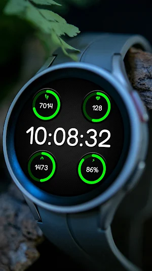 DIGITAL Signal TS04 Watch face Screenshot 3