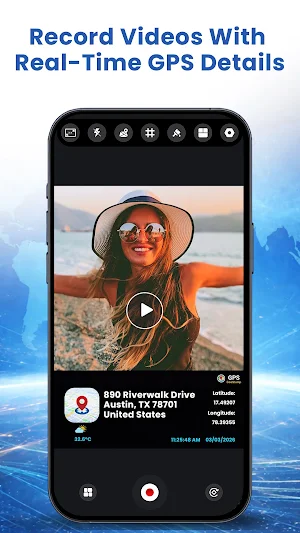GPS Video Camera with Location Screenshot 0