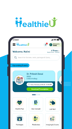 HealthieU Corporate Screenshot 0