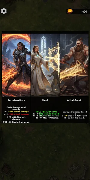 Sling & Dice : Roguelike RPG Screenshot 1