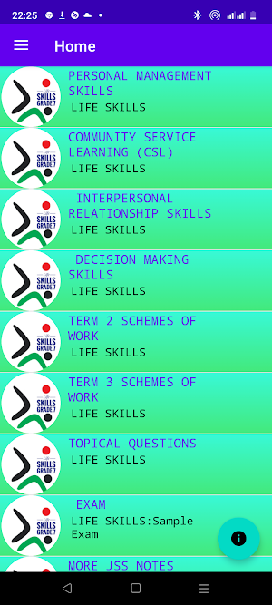 Life skills grade 7 Screenshot 0