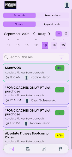Absolute Fitness Peterborough Screenshot 0