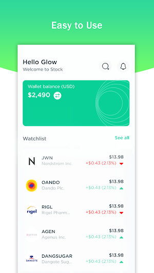 OneTrade : Online Trading Screenshot 1