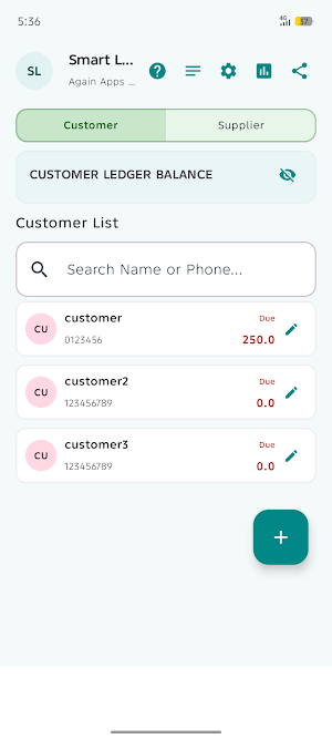 Smart Ledger Pro: Shop & Khata Screenshot 0