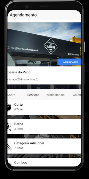 Barbearia do Pandi Screenshot 2