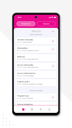 ISS StudApp Screenshot 1