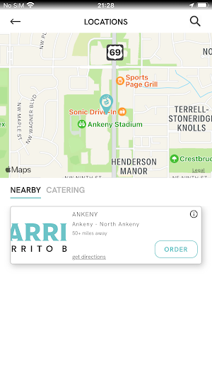 Barrio Burrito Bar Screenshot 1