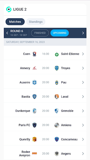 Ligue 1 LiveScore Screenshot 3