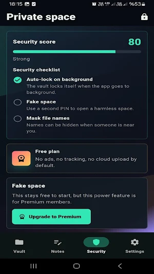 Calculator: Secret Vault Screenshot 1