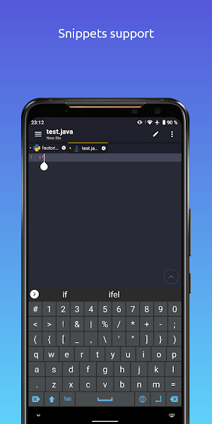 Programmers keyboard PRO Screenshot 0