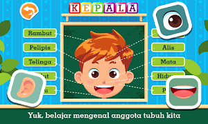 Marbel Bagian Tubuh - Belajar Screenshot 1