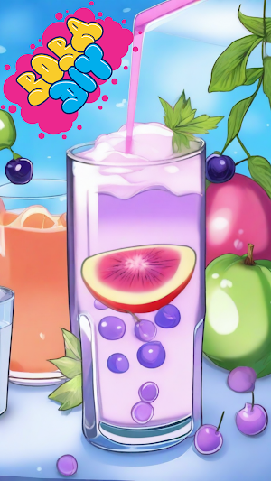 Bubble Tea Grimace Shake Diy Screenshot 1