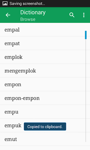 Kamus indonesia Jawa Offline Screenshot 0