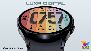 Luxa Digital Watch Face Screenshot 2